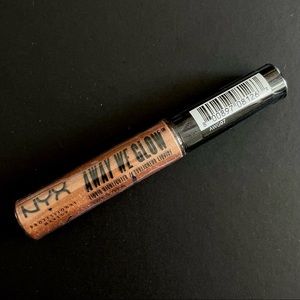 NYX Away We Glow Liquid Highlighter "Gold Rush" | New | Unopened | Makeup